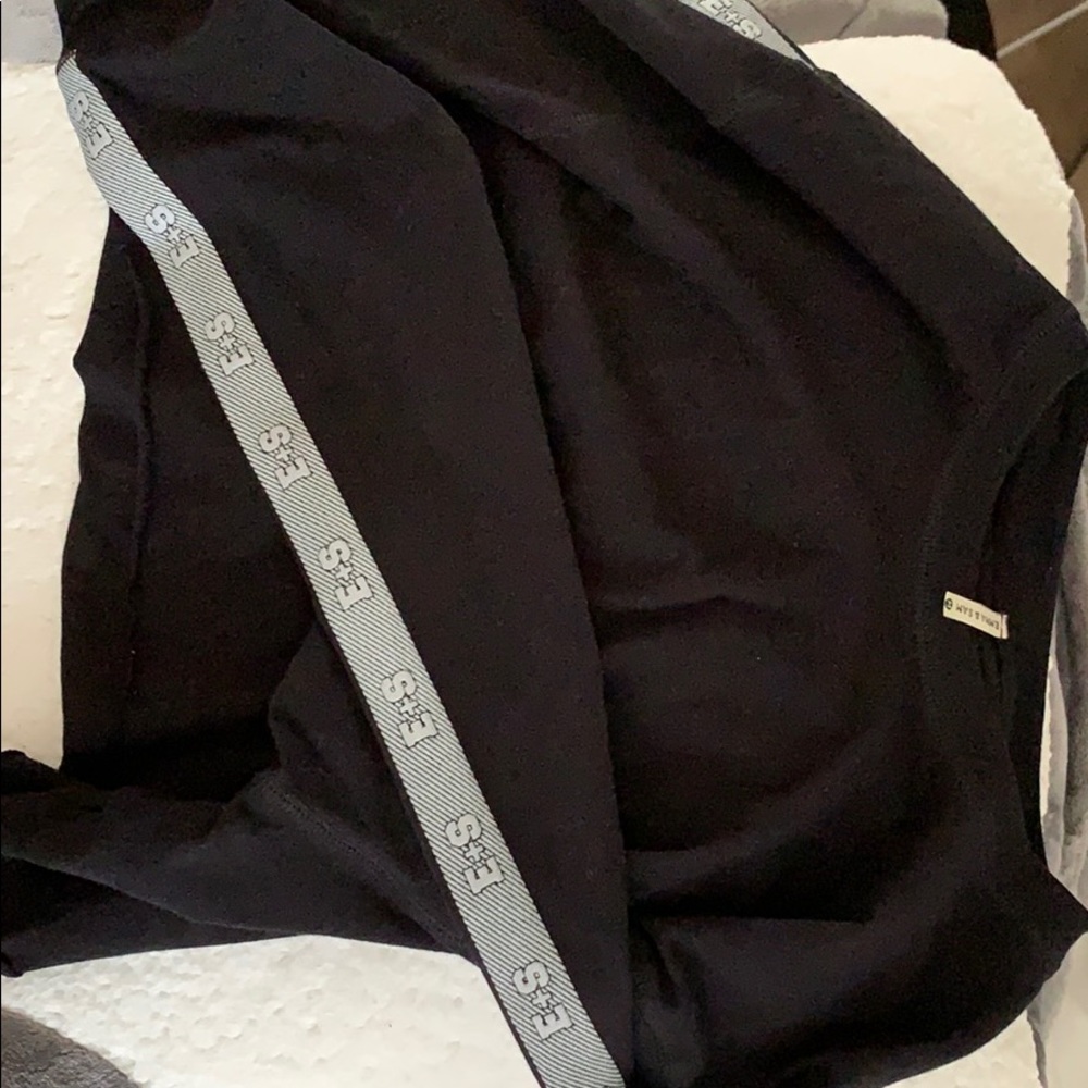 Emma and sam logo crop top